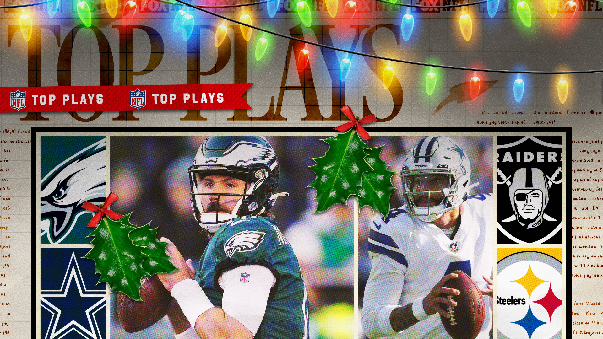 NFL Christmas Eve top plays: Cowboys drop Eagles, Steelers edge Raiders