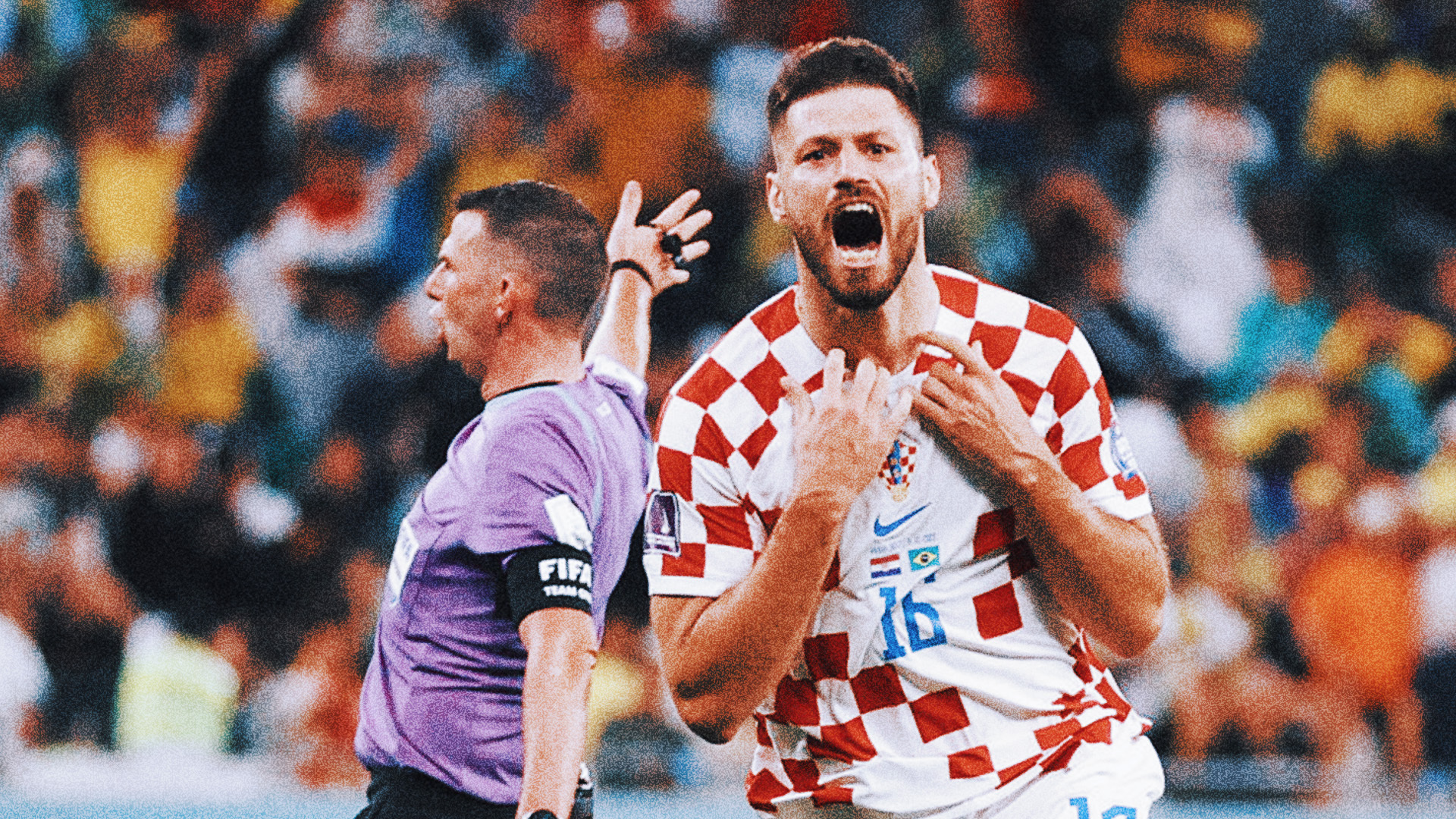 Markai Cat 🇺🇸🦅 on X: Croatia vs Brazil in the World Cup. Fun game,  right? . #countryhumans #CROBRA  / X