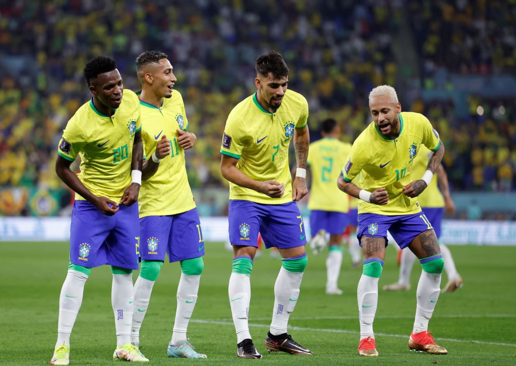 Brazil is dominating the World Cup and making it look fun