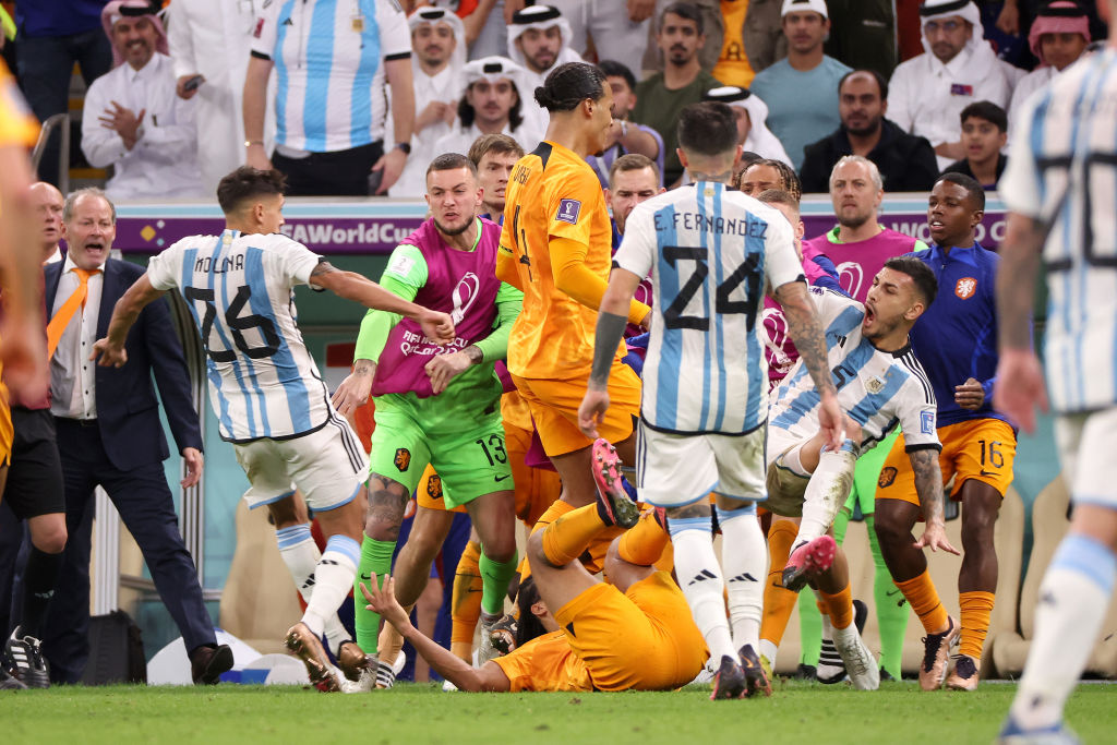 FIFA charges Argentina for disorder at World Cup vs. Netherlands