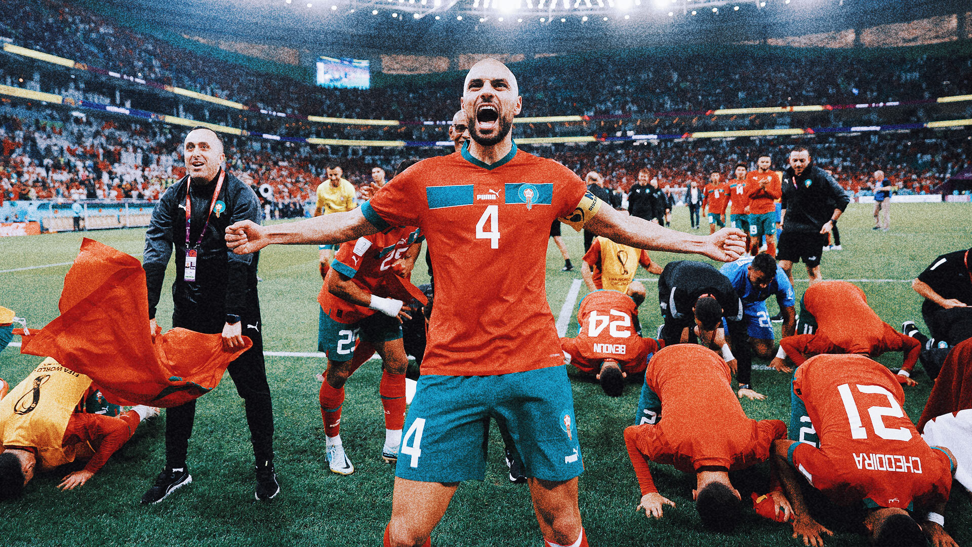 World Cup Now: Who was Morocco's man of the match vs. Portugal?