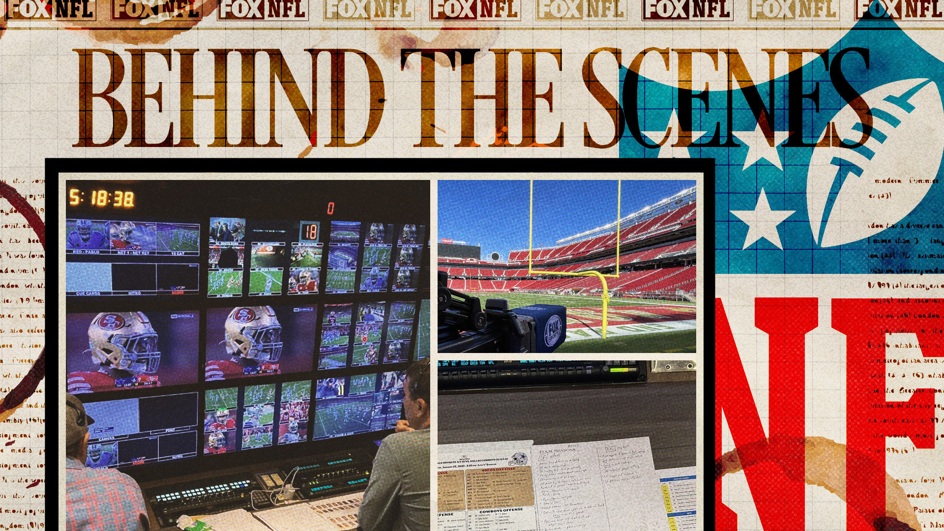 Behind the Scenes with FOX's NFL crew: A historic rivalry; camera magnets