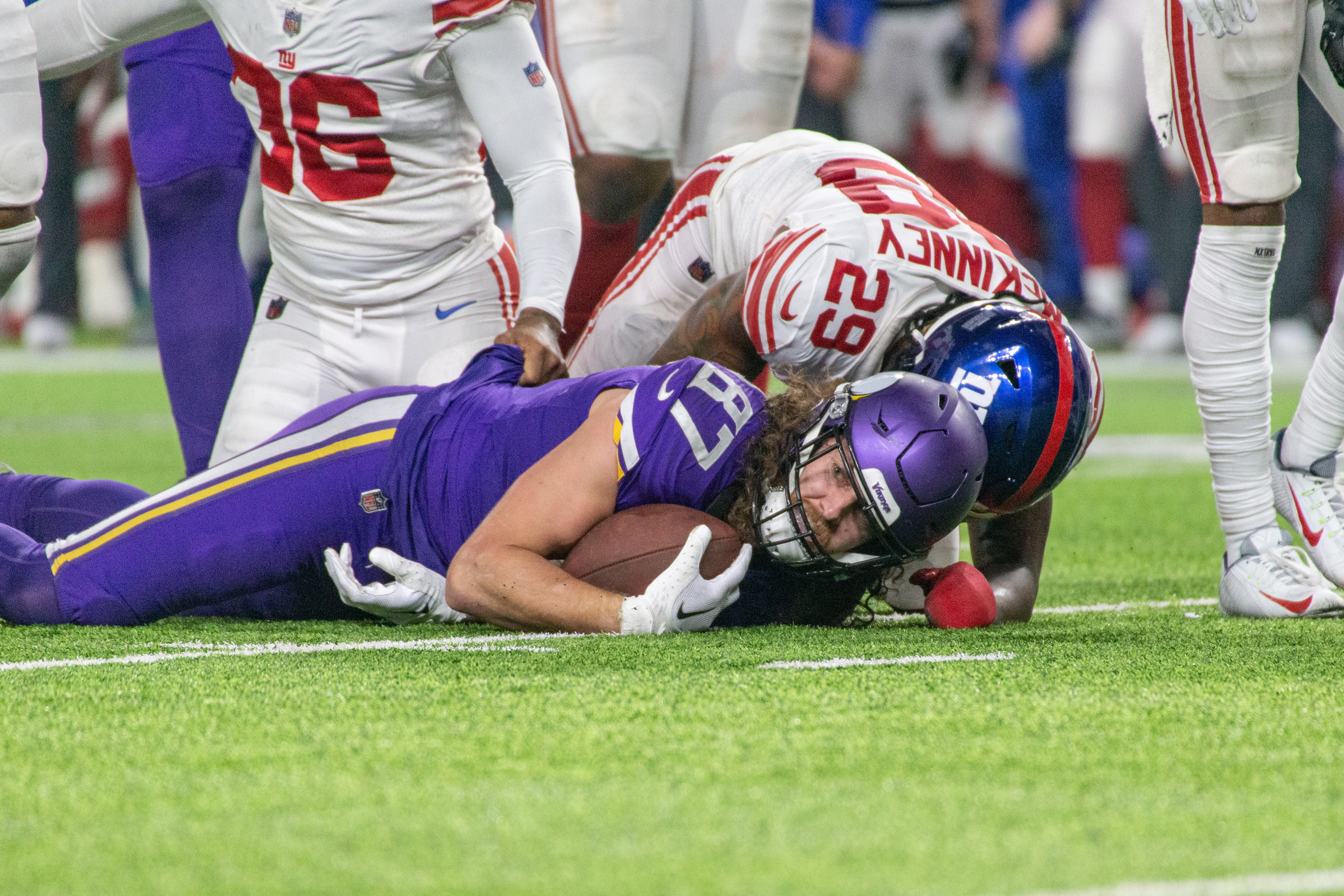Giants bring Vikings' season to a close with 31-24 win in 1st