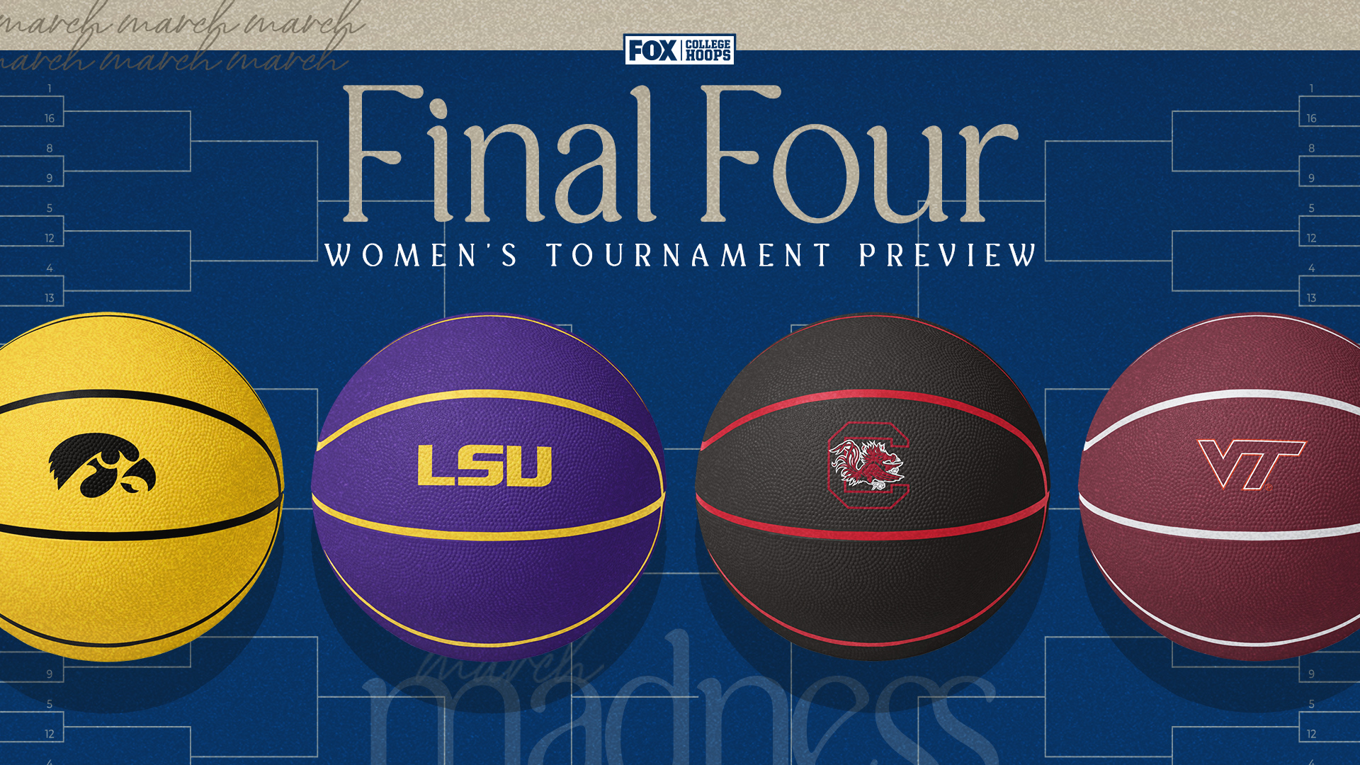 Women’s Final Four: Everything to know about South Carolina-Iowa, LSU-Virginia Tech