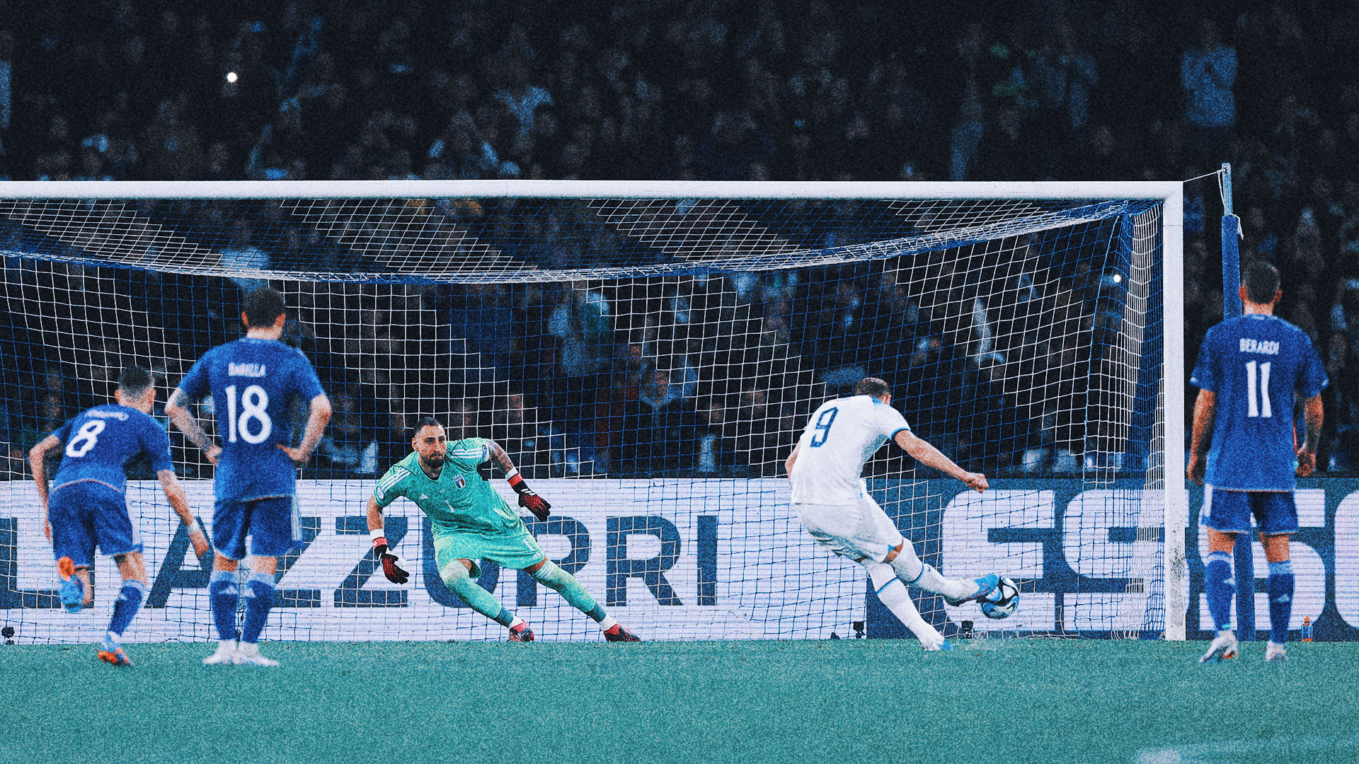 Immersive pre-match show for Italy vs England