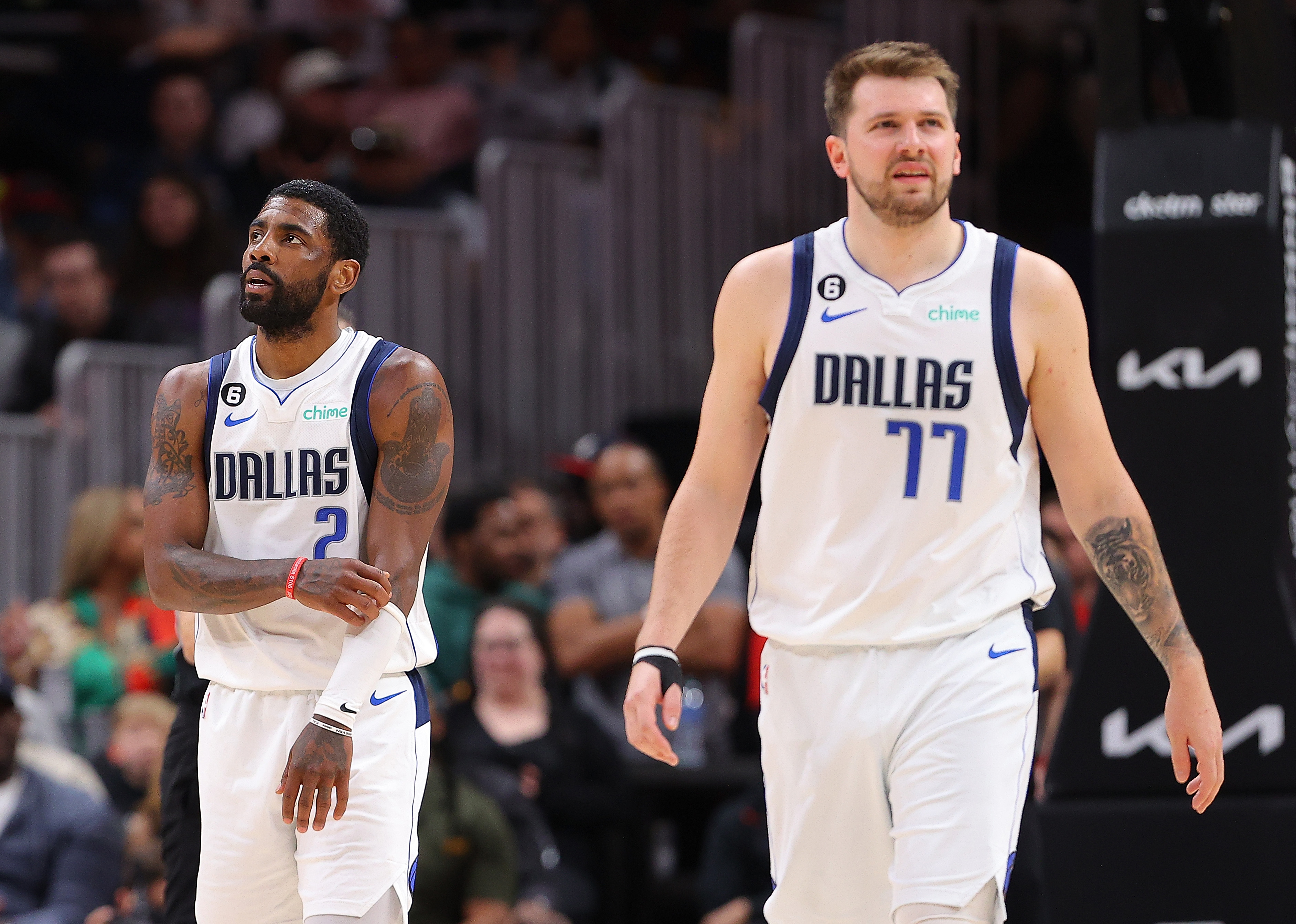 Mavs reportedly consider shutting down Luka Dončić, Kyrie Irving as pick hangs in balance
