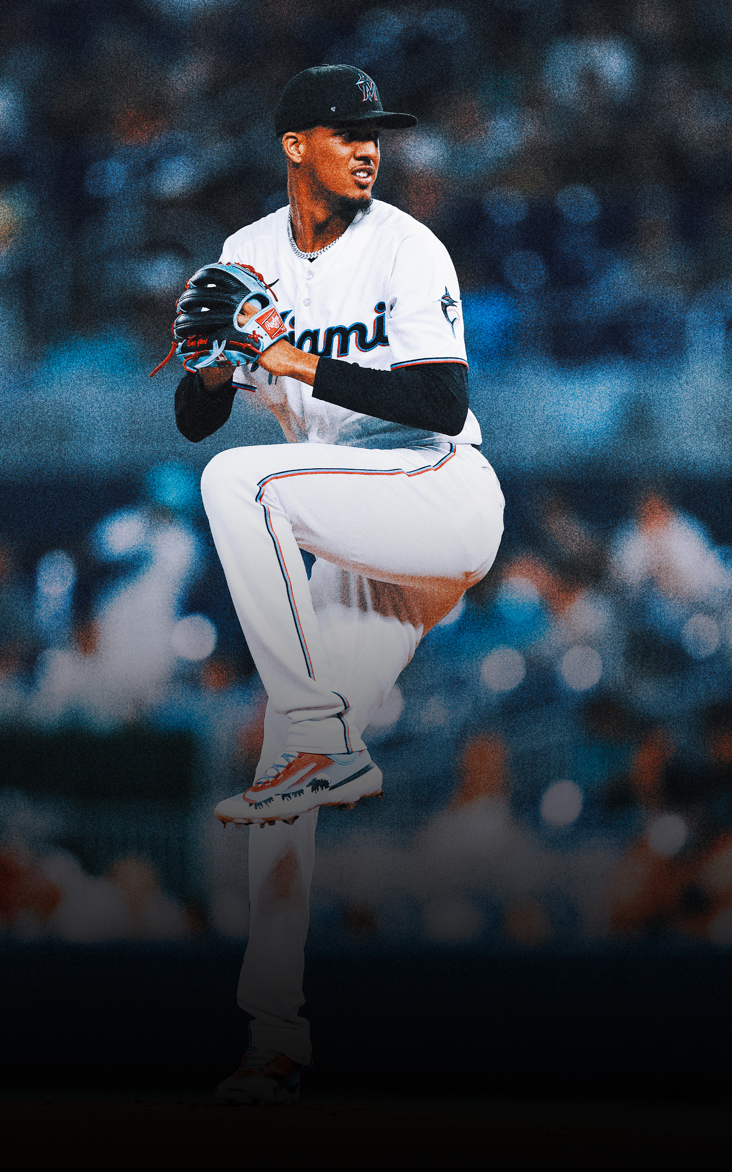 Everything about Eury Pérez seems impossible — including hitting