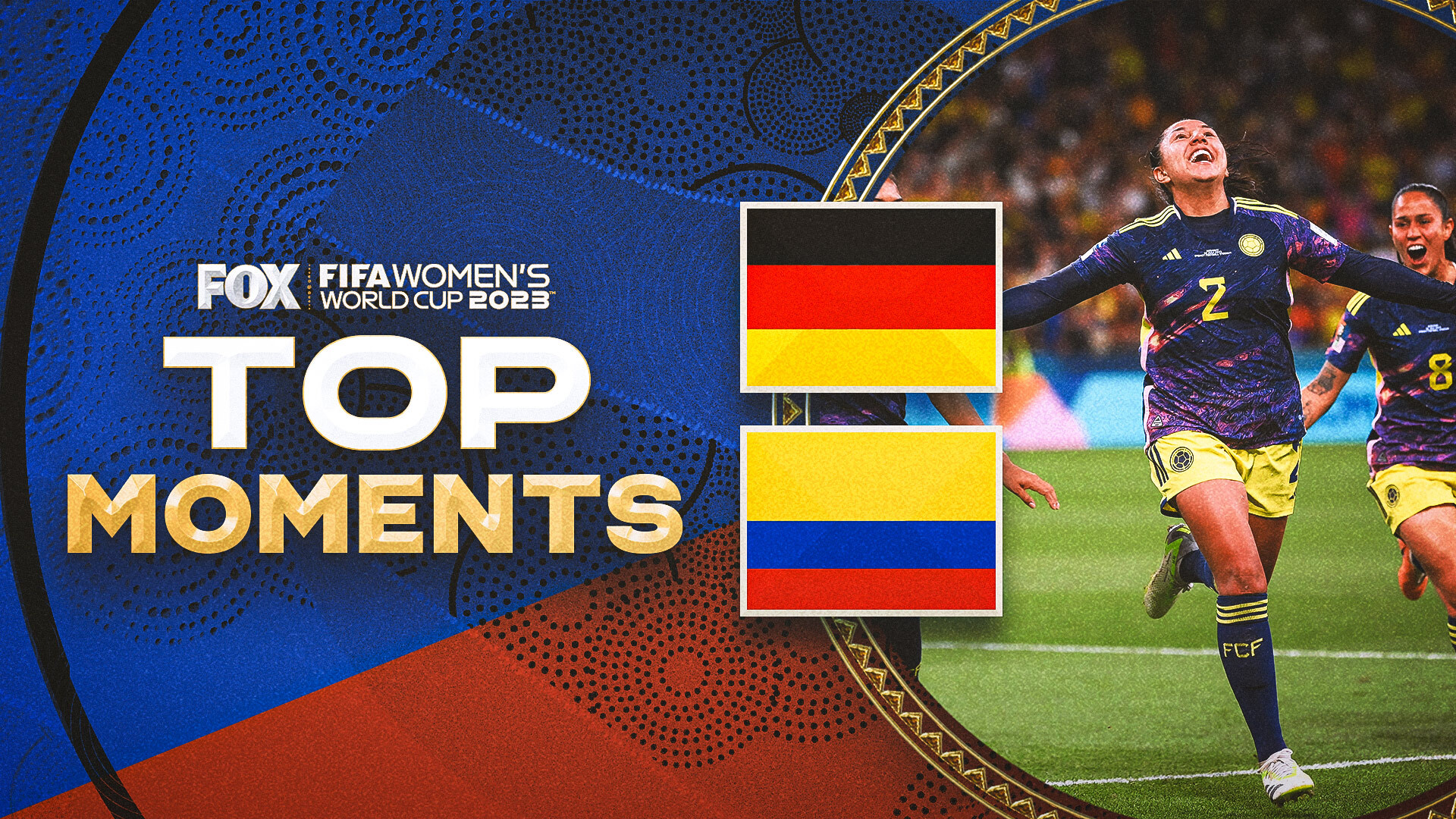 Germany vs Colombia July 30, 2023 FOX Sports