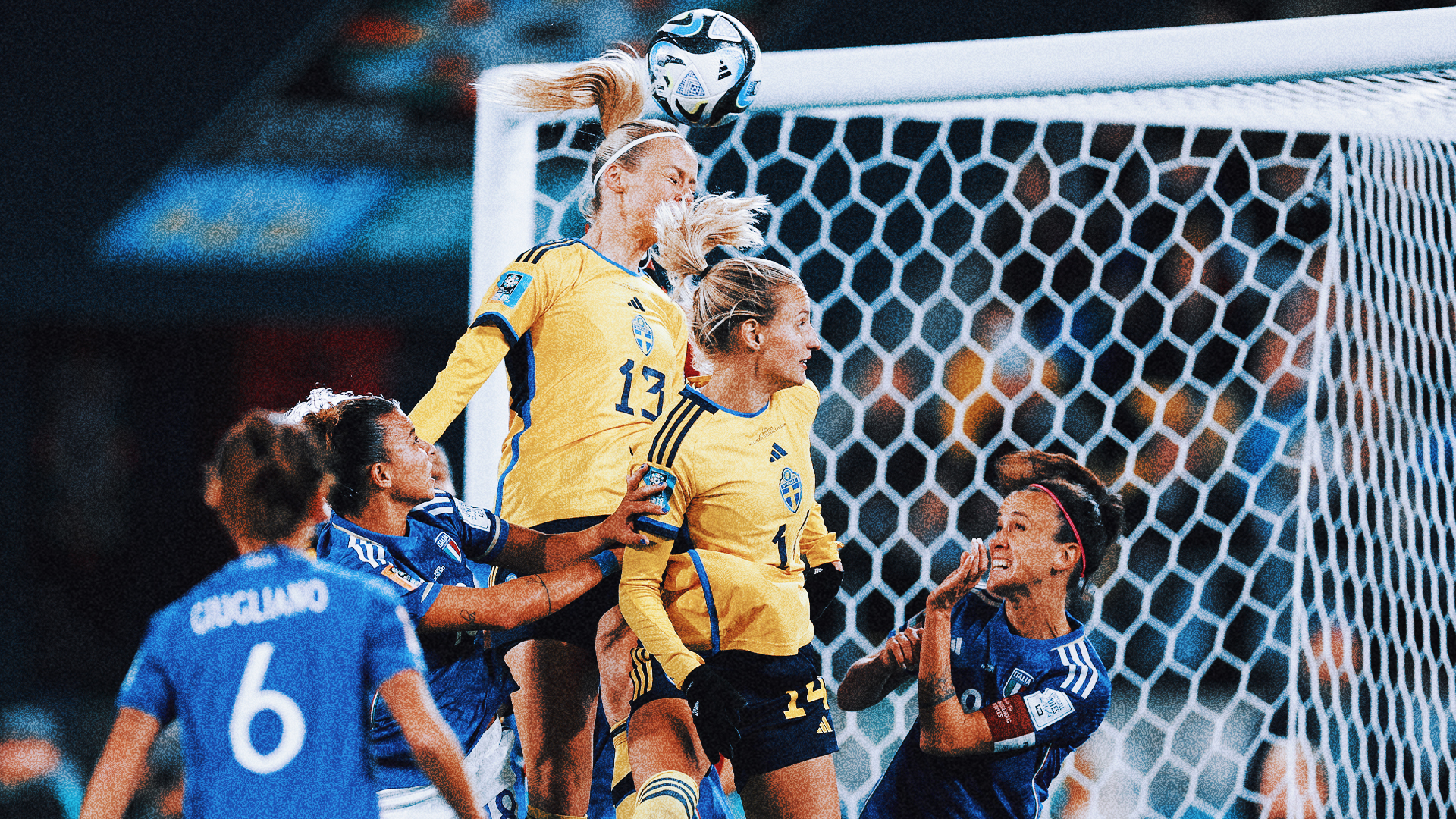 World Cup NOW: Sweden dominates Italy on set piece opportunities