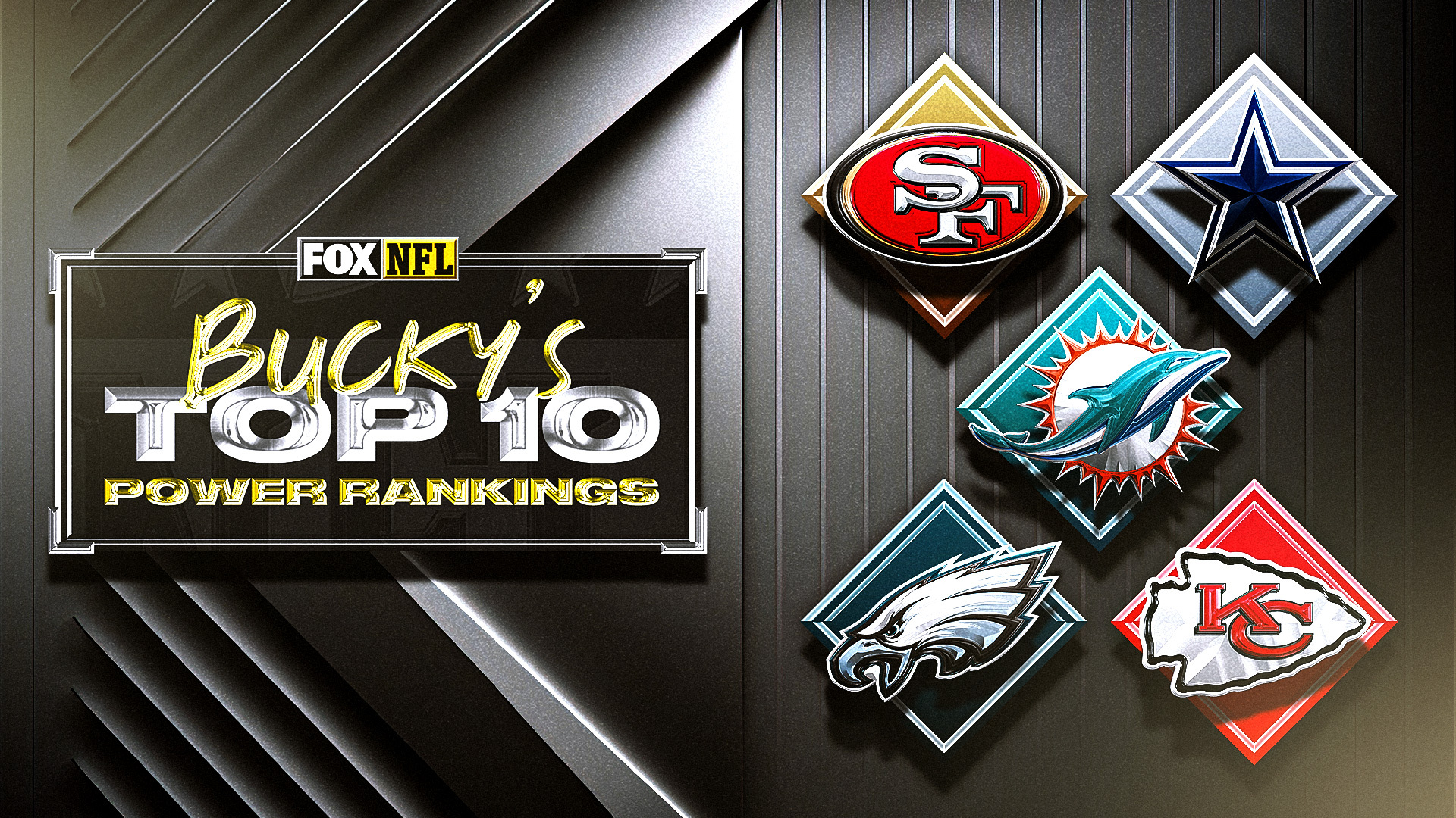 NFL top-10 rankings: 49ers, Cowboys stay on top; Dolphins, Ravens move up