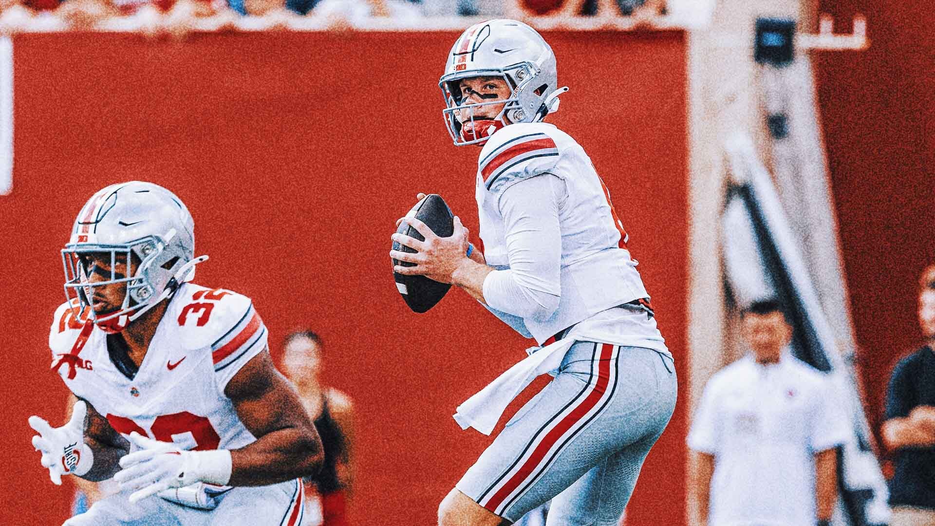 Ohio State makes it official, naming Kyle McCord starting QB