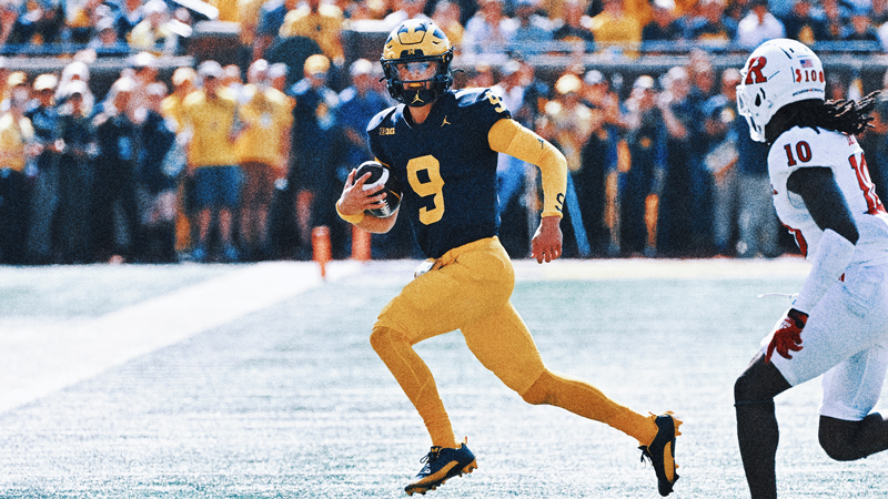 No. 2 Michigan starts slow but finishes strong in a 31-7 win over Rutgers