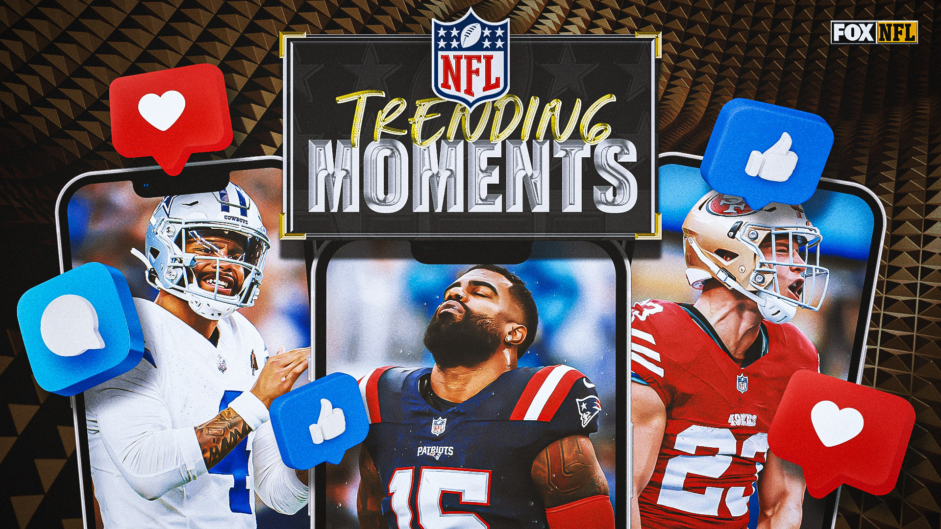 NFL Week 4 top viral moments: 'Stone Cold Stefon,' Puka Nacua shine; Cowboys dominate