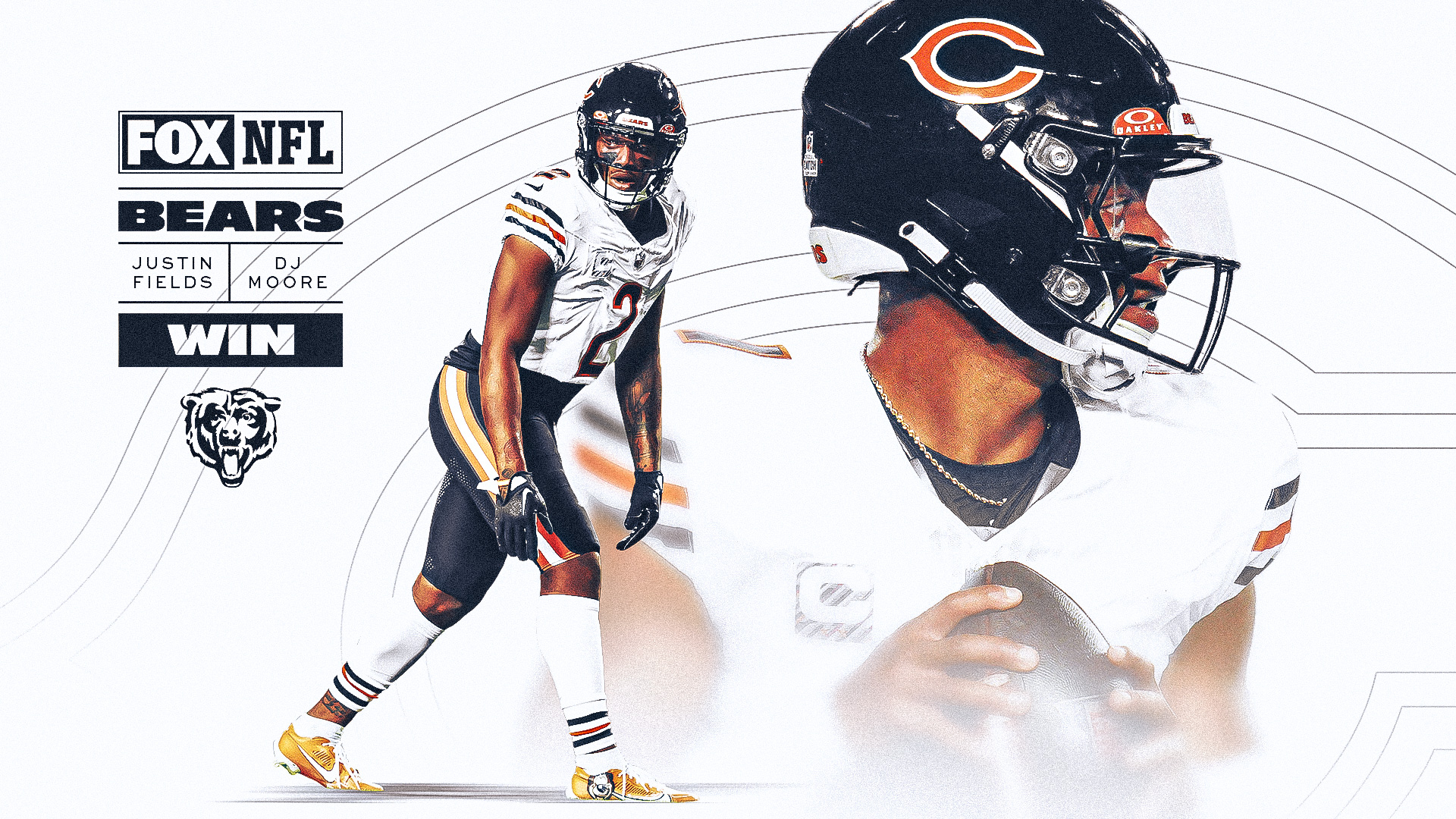 Justin Fields, D.J. Moore dominate as Bears win their first game in 2023