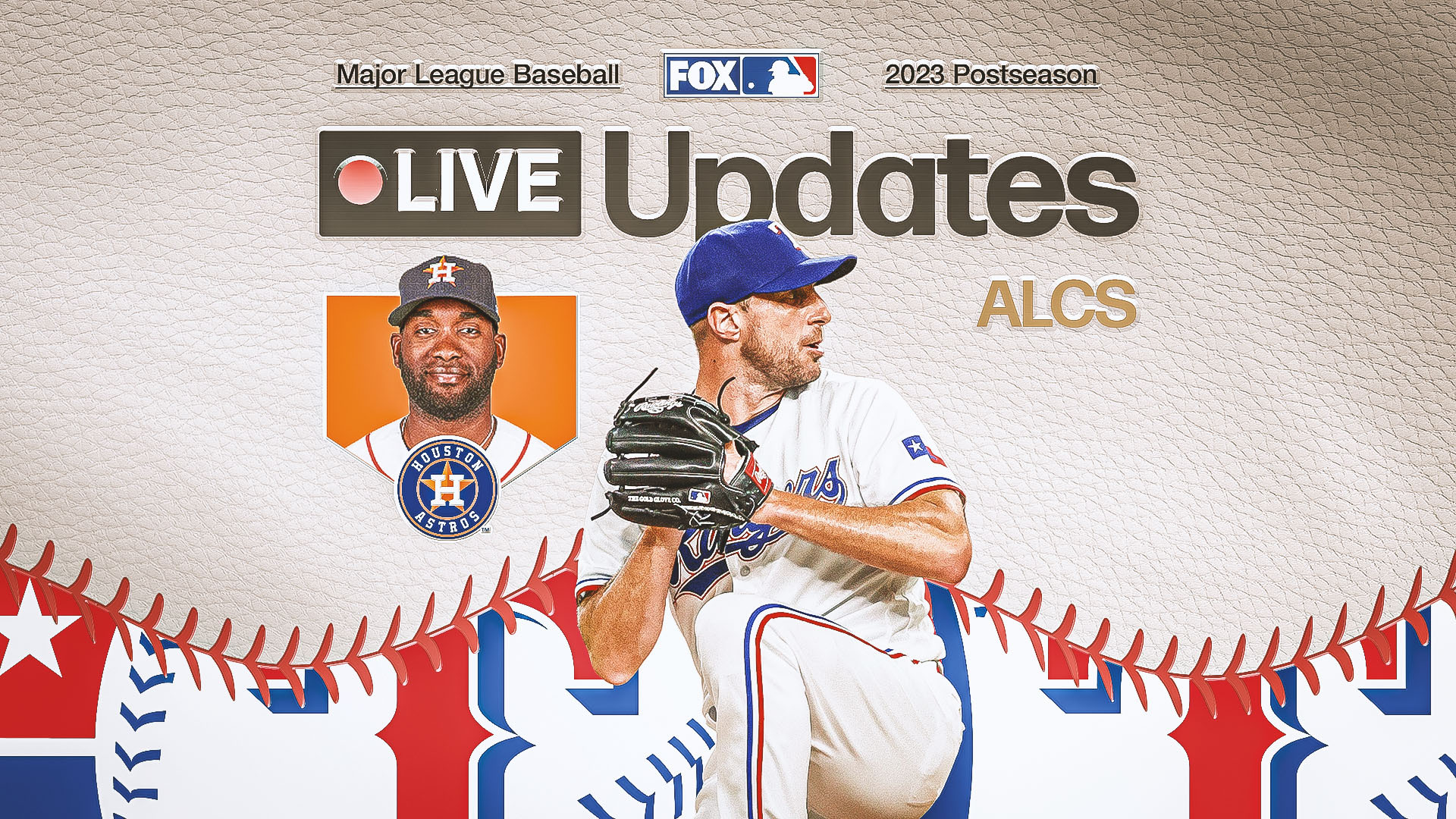 Official 2023 ALCS Texas Rangers vs Houston Astros Playoffs World
