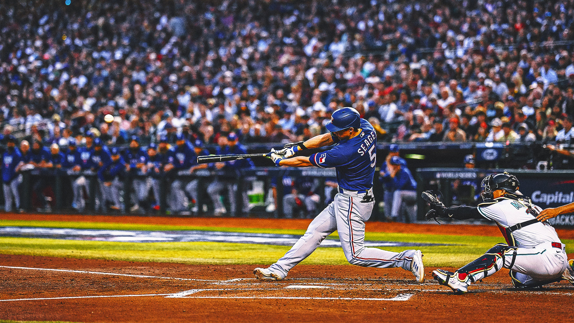 ‘Locked-in’ Corey Seager swinging World Series one swing at a time