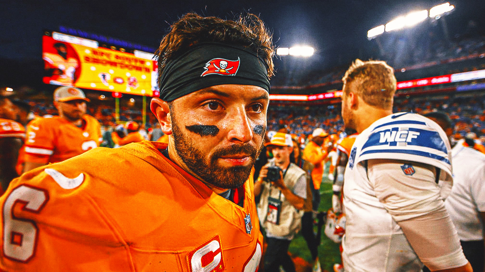 Orange crushed: Baker Mayfield calls Bucs' play 'inexcusable' in loss to Lions