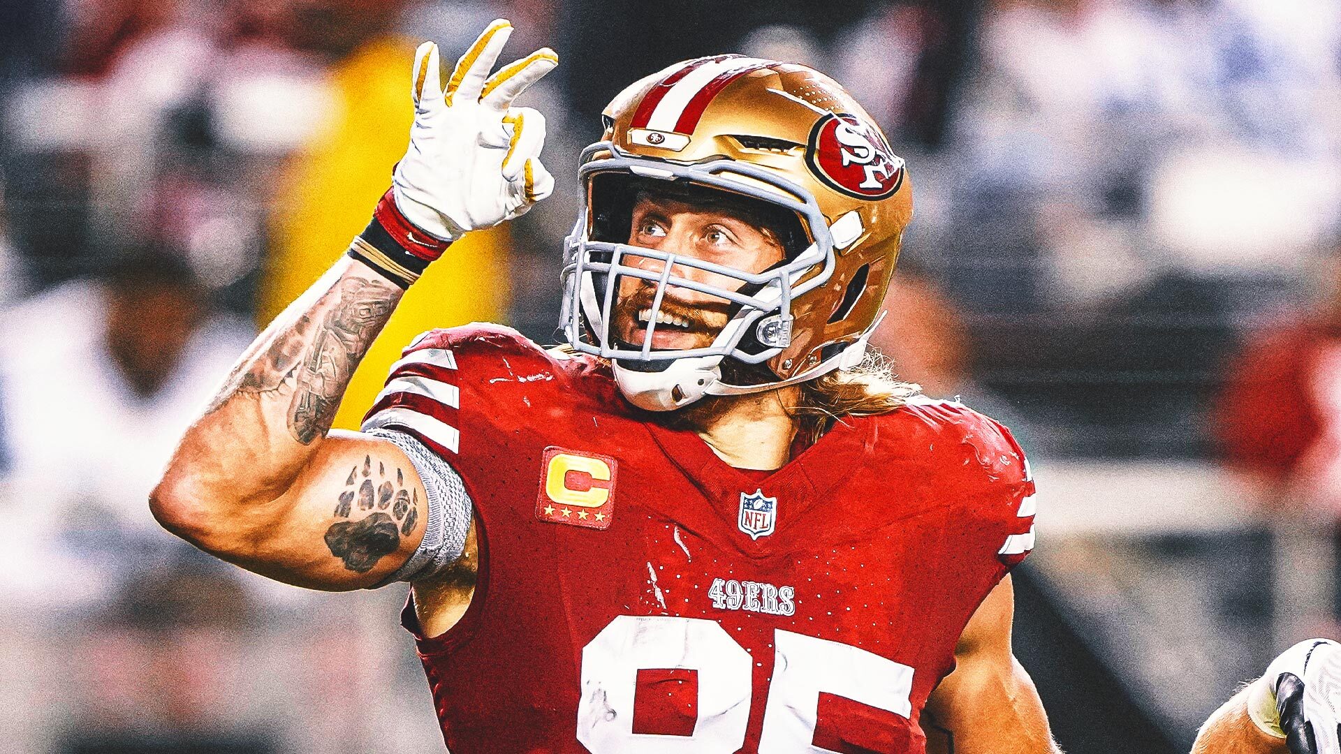 George Kittle fined more than $13,000 for profane T-shirt about Cowboys