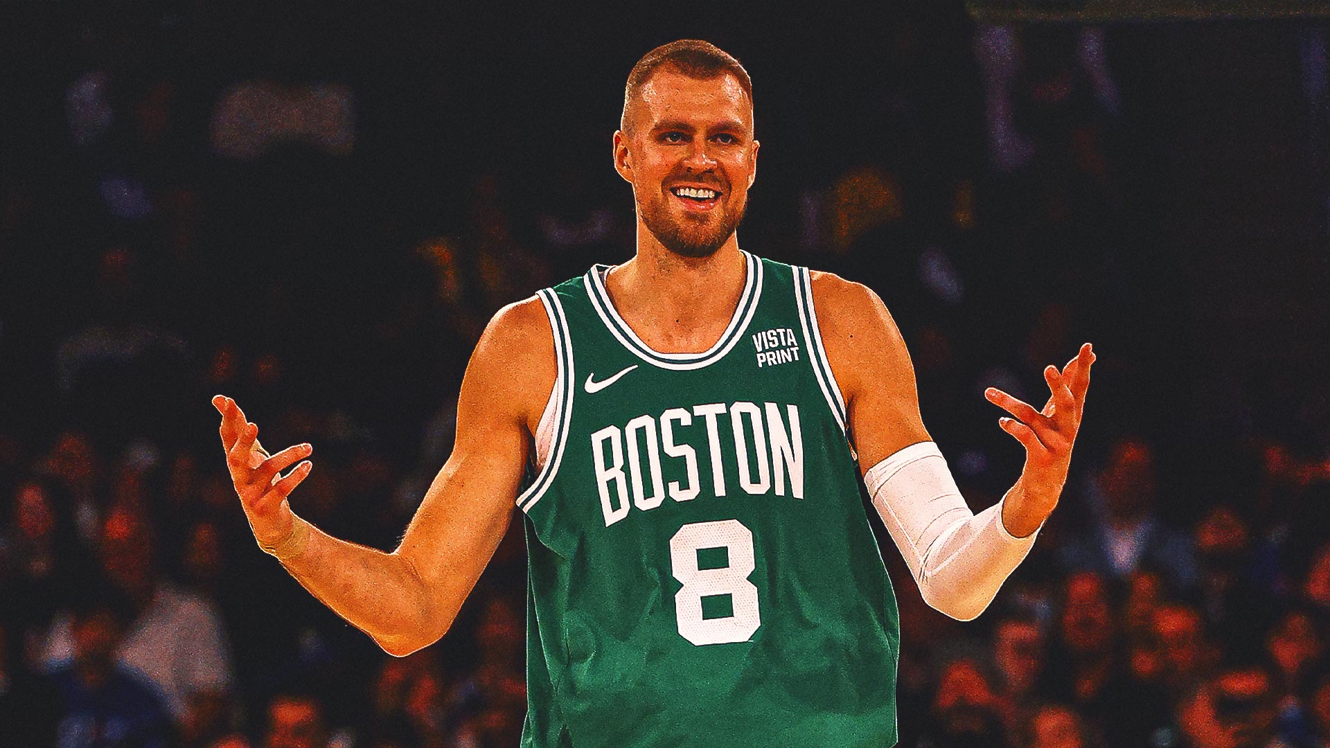 Kristaps Porzingis makes tiebreaking 3-pointer in strong Celtics debut, helps Boston beat Knicks 108-104