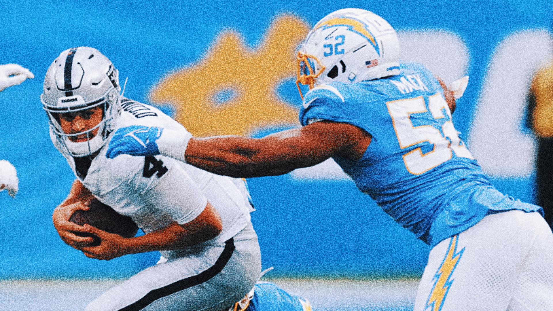Las Vegas Raiders (0) Vs. Los Angeles Chargers (7) First-second