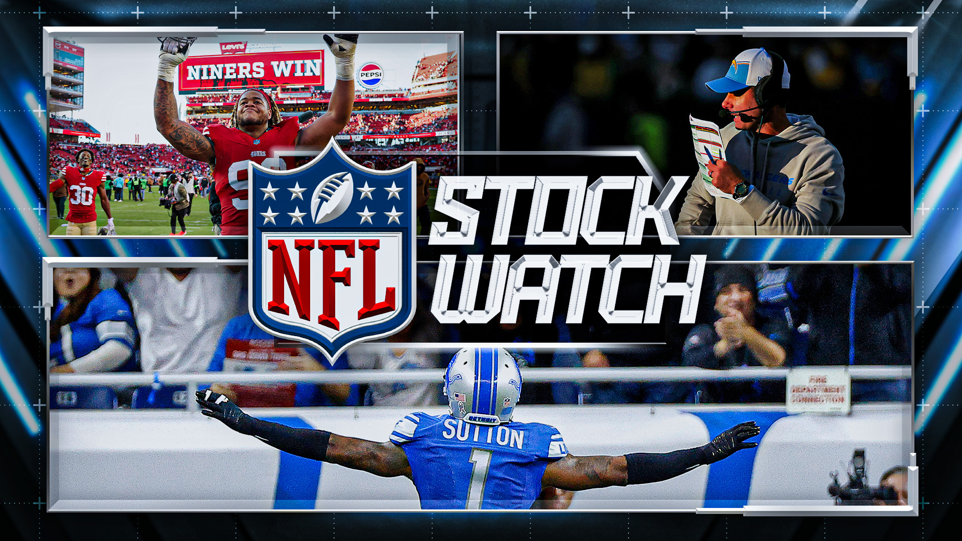 NFL Stock Watch: Lions eyeing NFC's top seed; Brandon Staley, others on hot seat