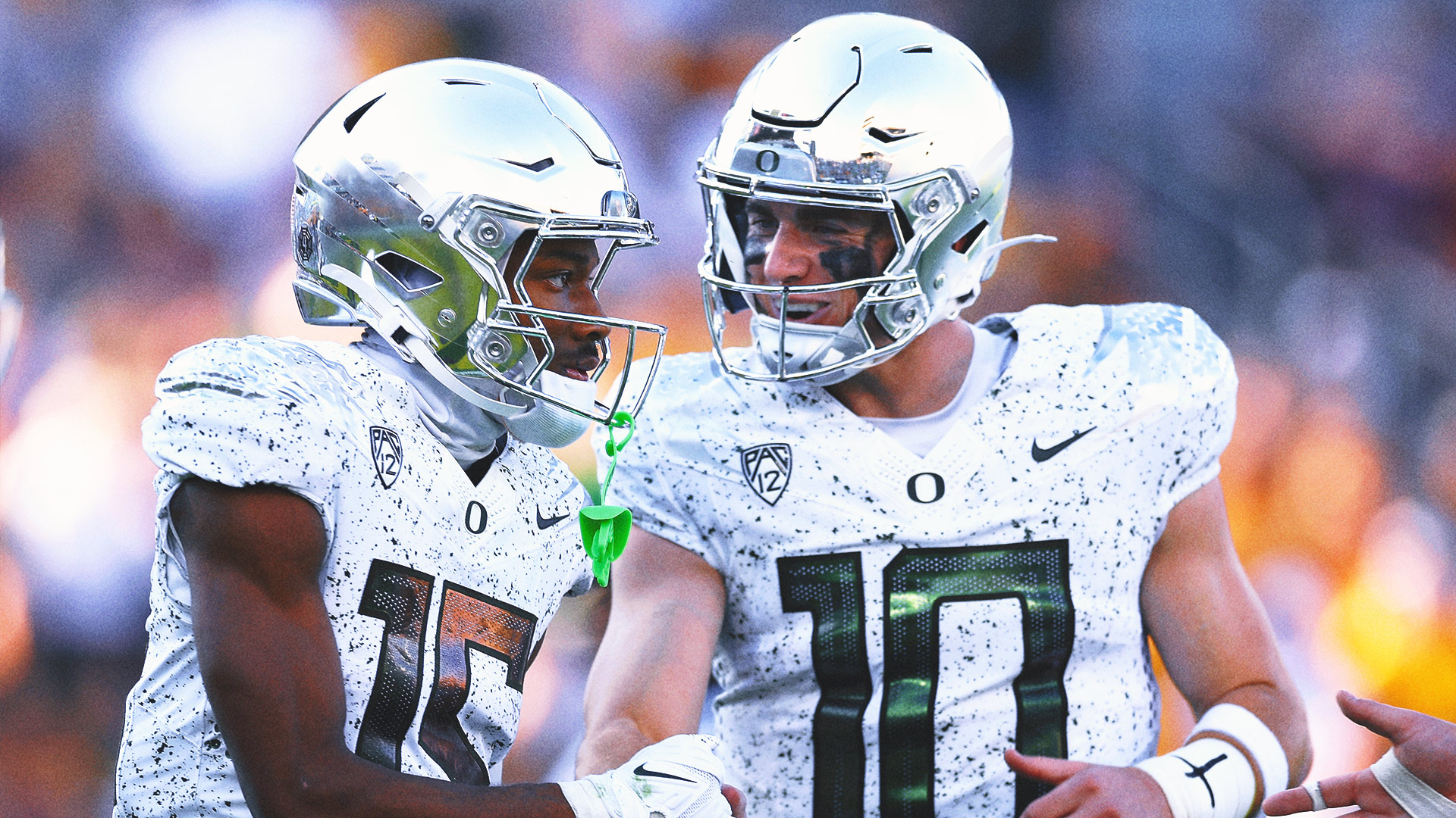 Bo Nix throws 6 first-half TDs in No. 6 Oregon's rout of Arizona State