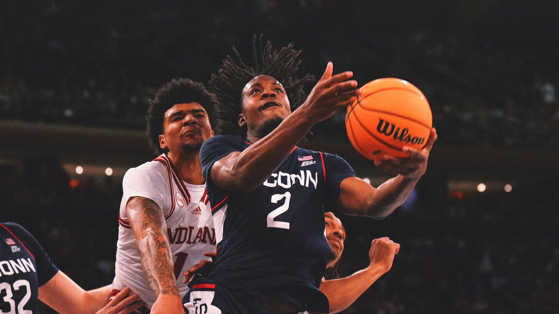 Tristen Newton helps No. 5 UConn pull away from Indiana in Empire Classic