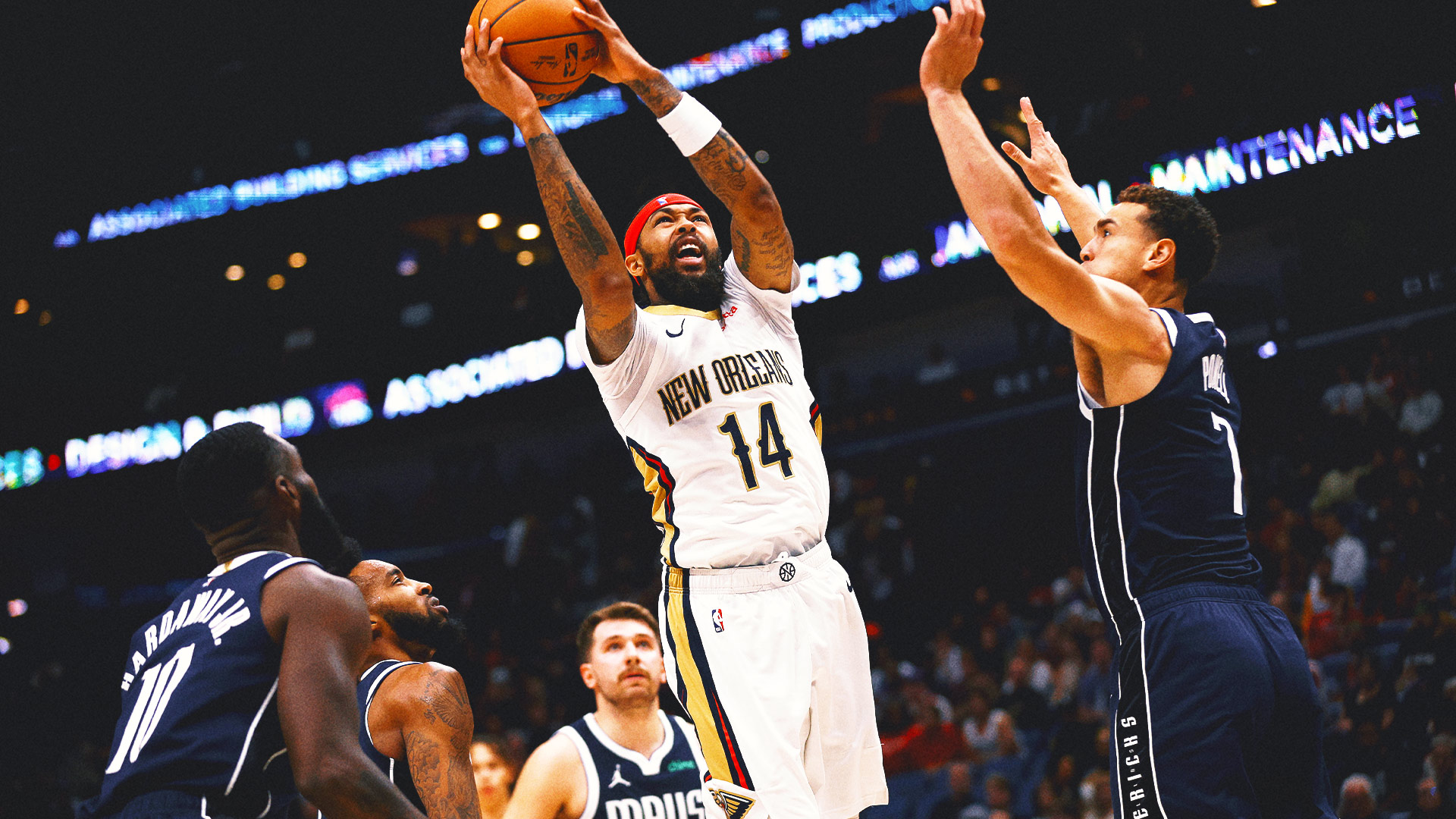 Brandon Ingram, rookie Jordan Hawkins each score 25 as Pelicans top Mavericks 131-110