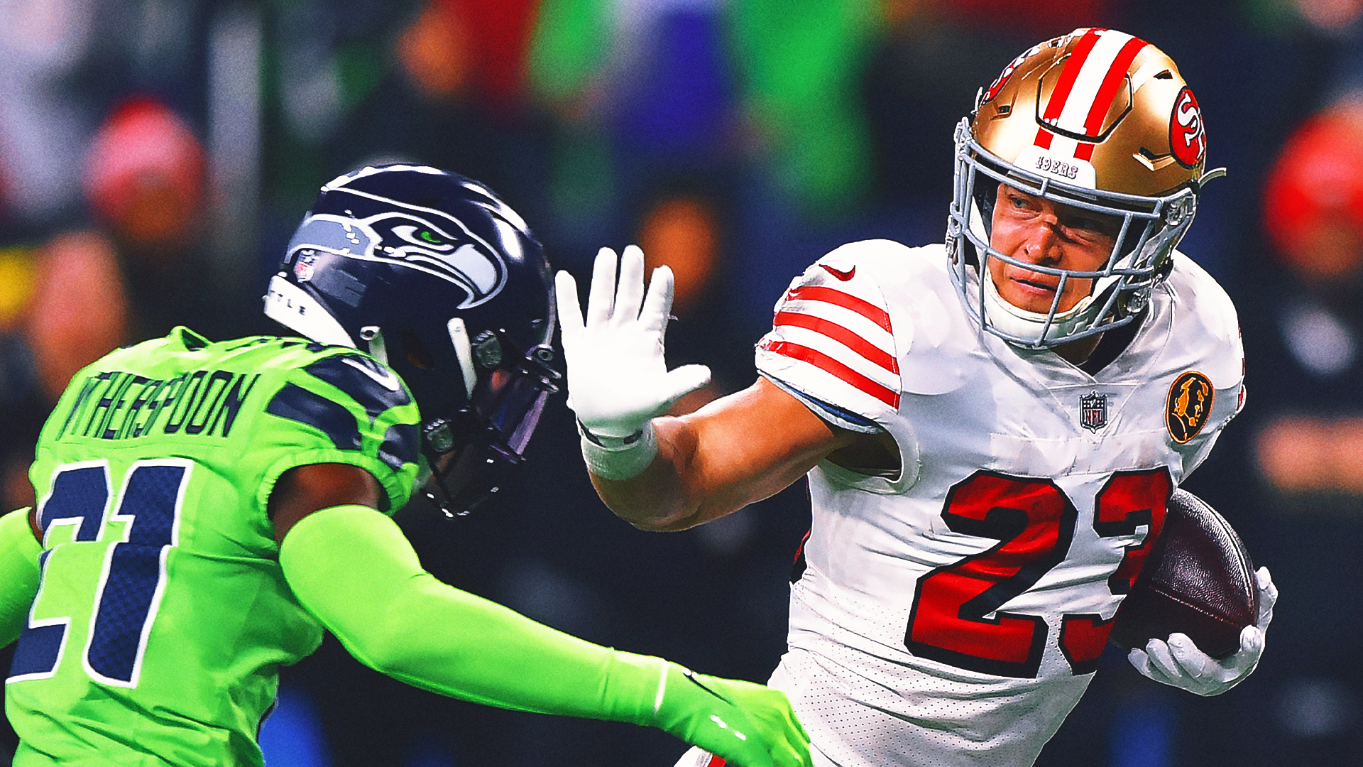 Christian McCaffrey's big first half carries NFC West-leading 49ers to 31-13 victory over Seahawks