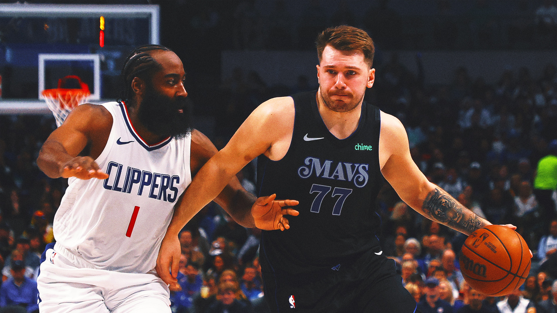 Luka Doncic scores 44 points, Clippers lose third straight game since James Harden trade