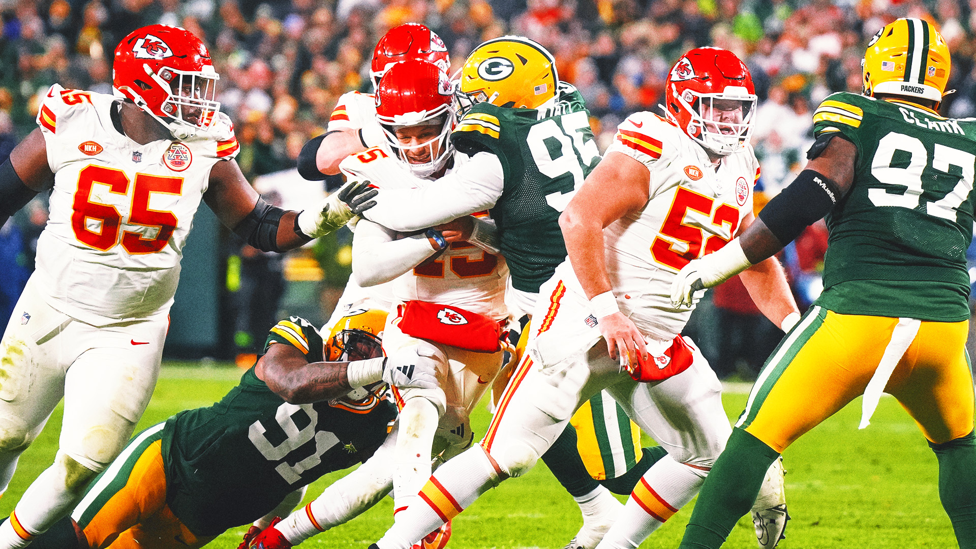 Chiefs rue penalties, miscues and questionable officiating in loss to Packers