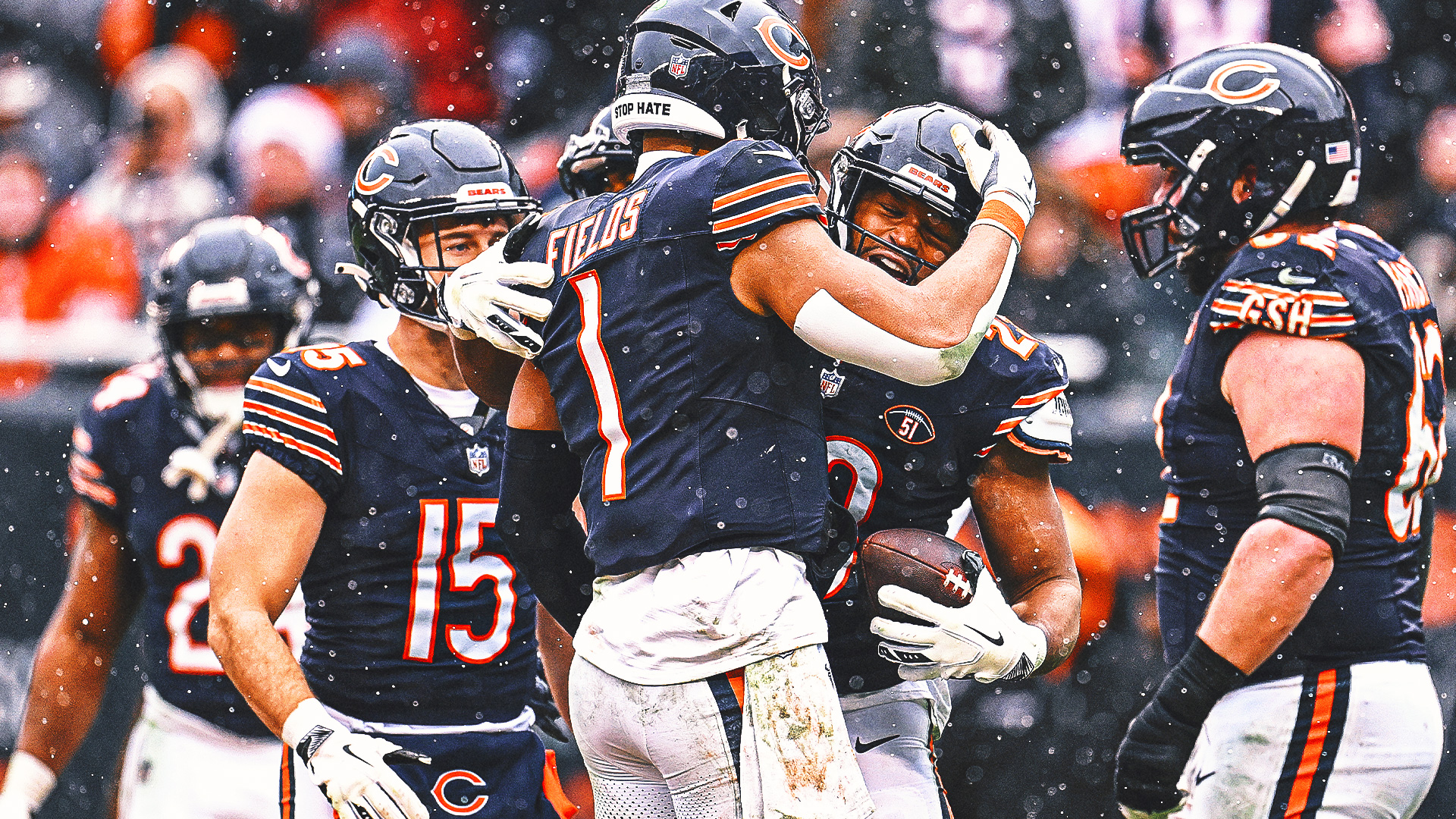 The Chicago Bears' wonderful, delightful, not bad, very good day