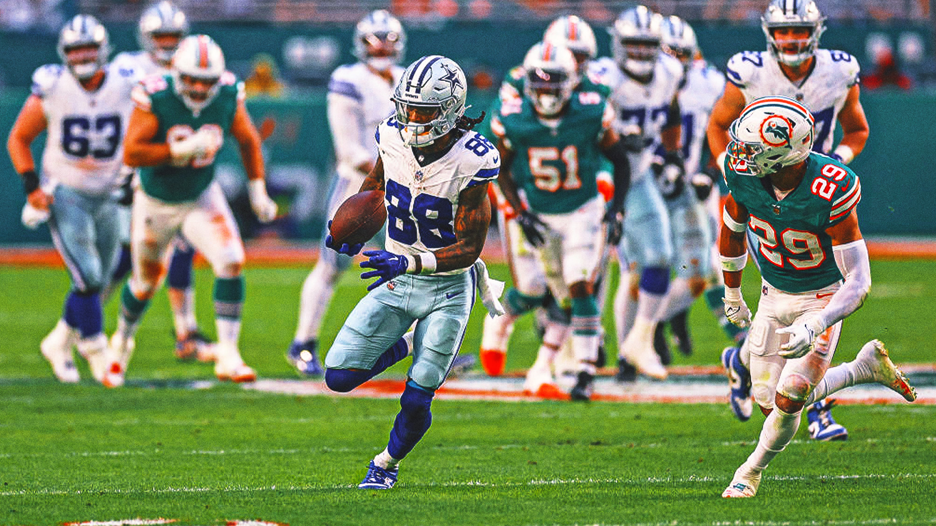 Cowboys WR CeeDee Lamb calls lack of targets in Dolphins game 'very weird'