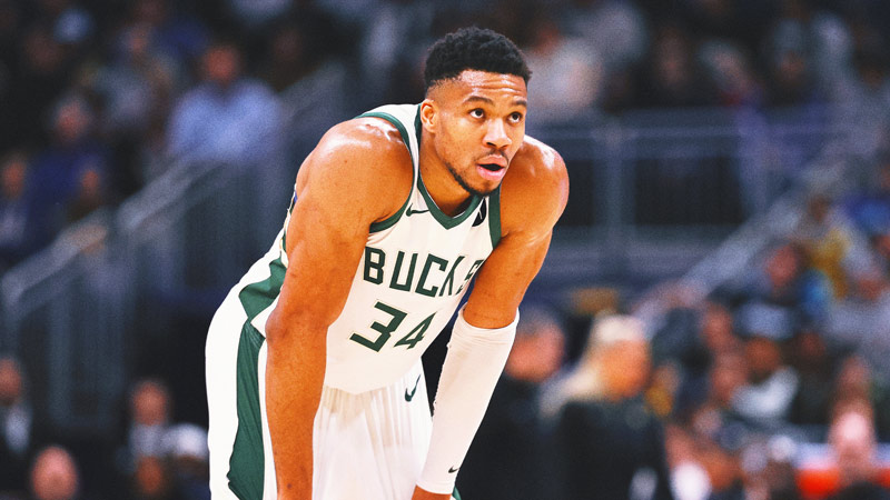 Giannis Antetokounmpo has 44 points and 14 rebounds, Bucks overcome Spurs, 125-121