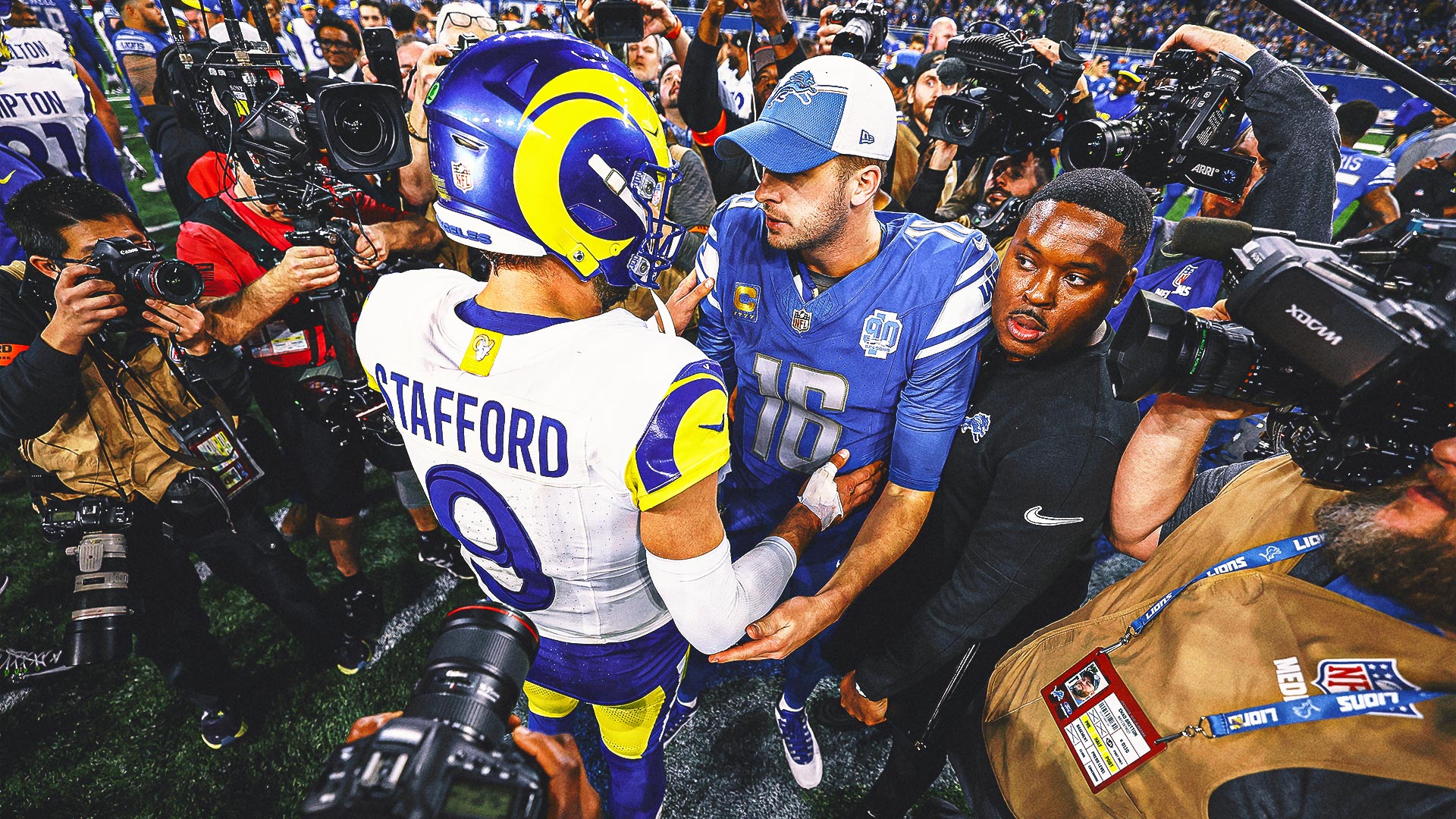 Jared Goff earns revenge over Rams; Lions grab first playoff win in 32 years