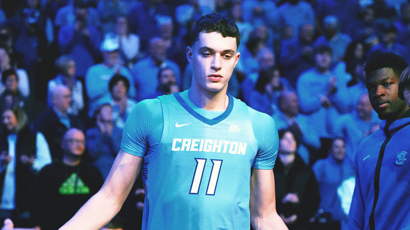 Ryan Kalkbrenner's double-double leads Creighton to 69-60 win over Providence