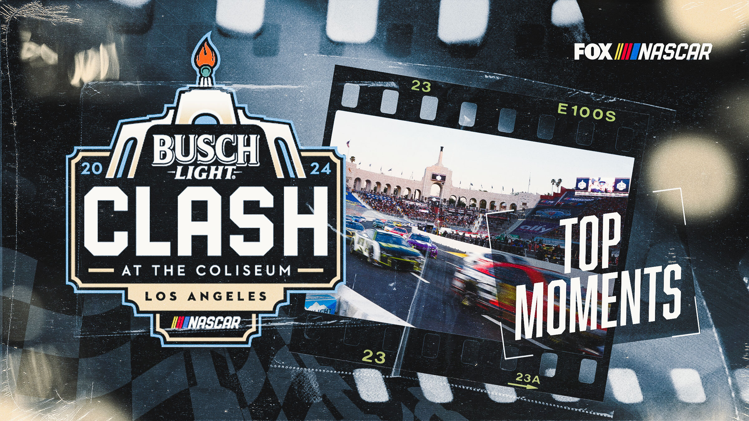 NASCAR highlights: Denny Hamlin wins Clash at the Coliseum