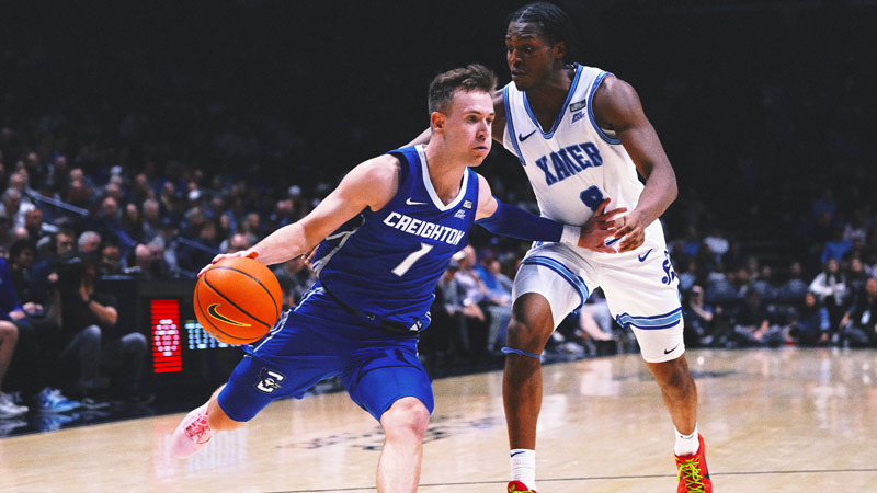 Ryan Kalkbrenner scores 28, No. 19 Creighton snaps skid with 78-71 win at Xavier