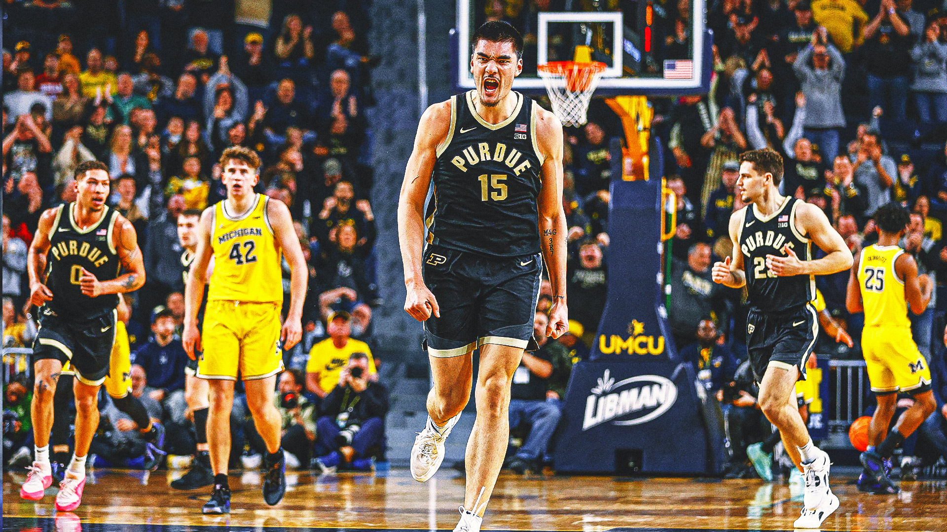 Zach Edey matches season high with 35 points, helps No. 3 Purdue beat Michigan 84-76
