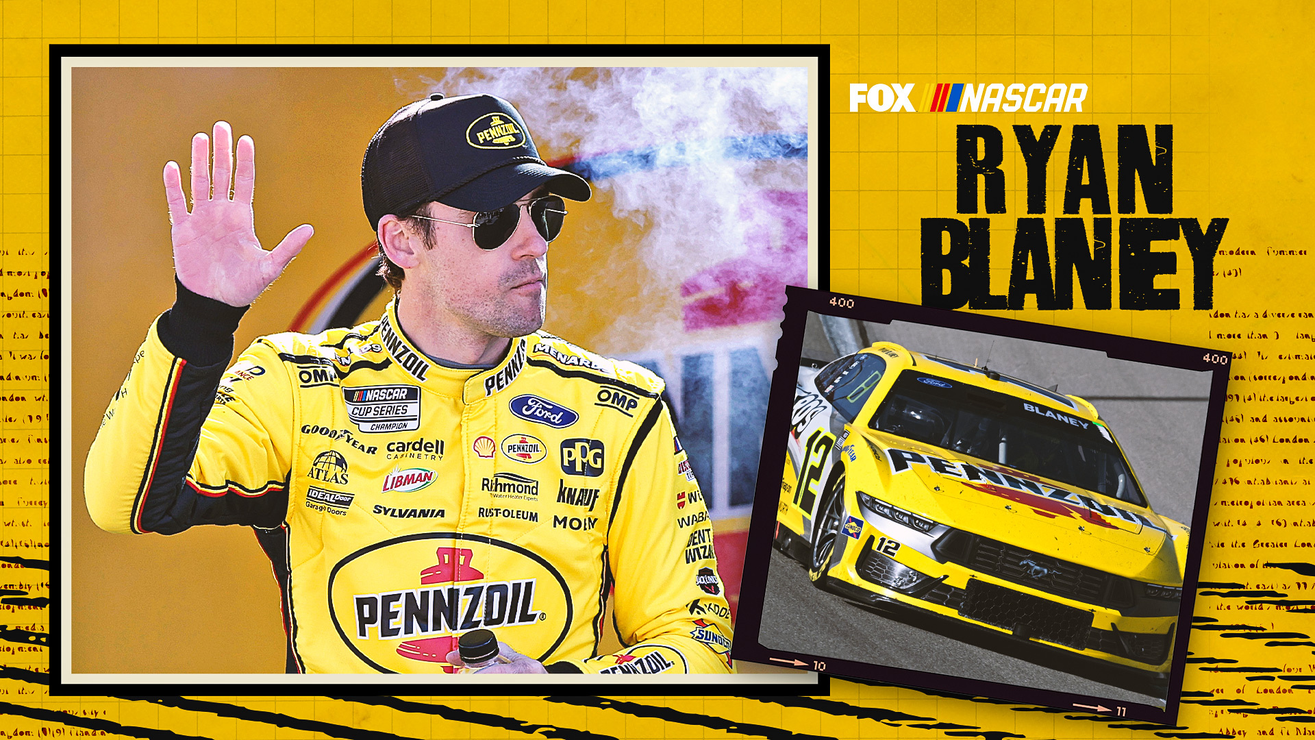 Ryan Blaney 1-on-1: On being the reigning champ, planning for a wedding