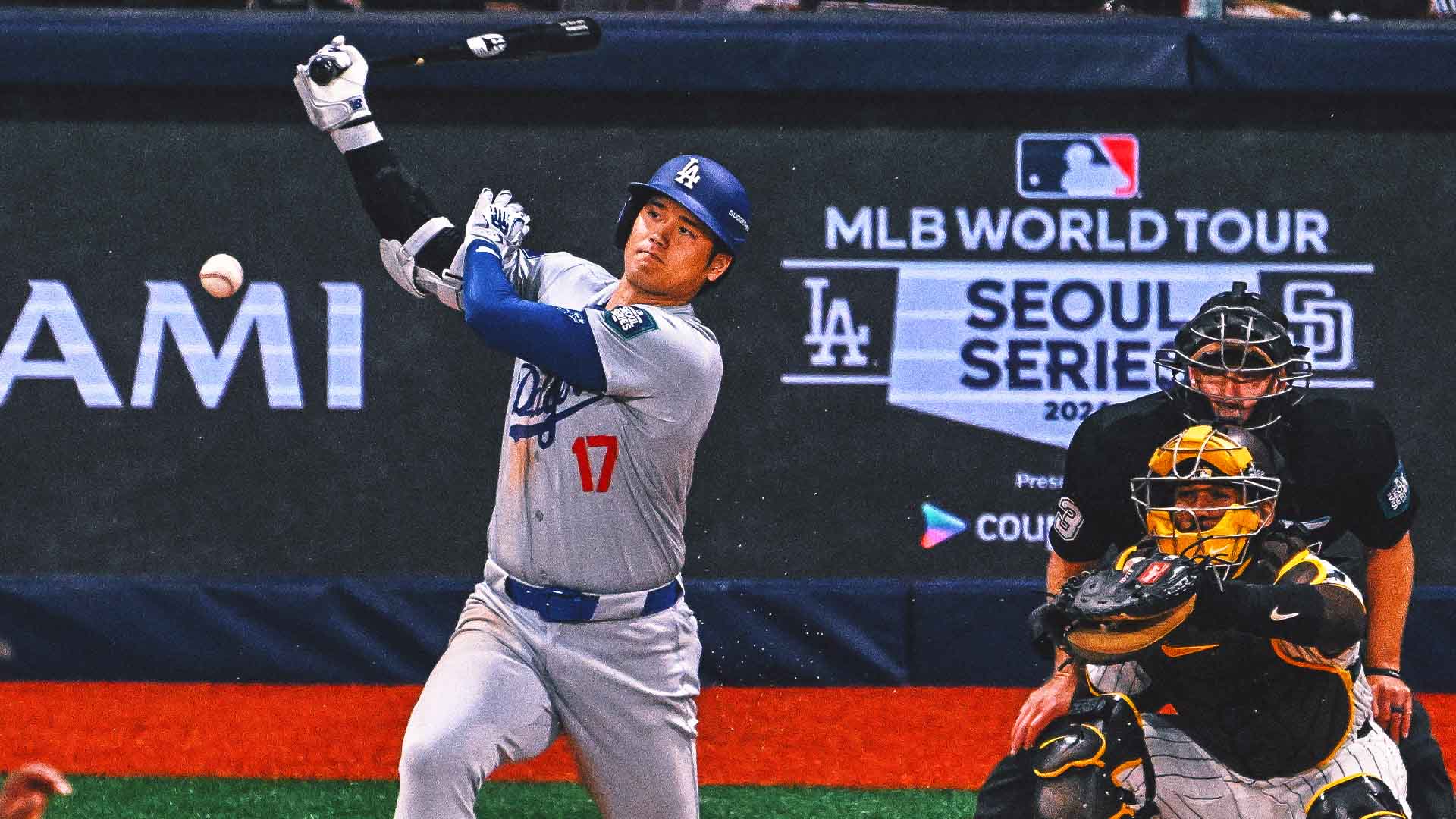 Shohei Ohtani helps Dodgers rally past Padres in season opener in Korea
