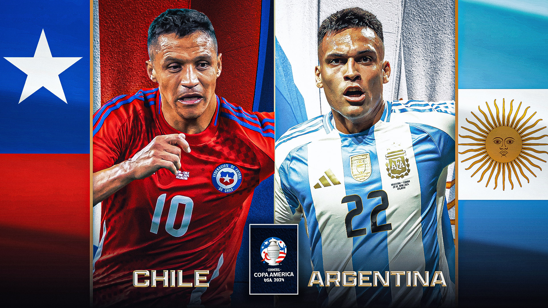 Chile vs. Argentina highlights: Late goal sends Argentina into Copa América quarters