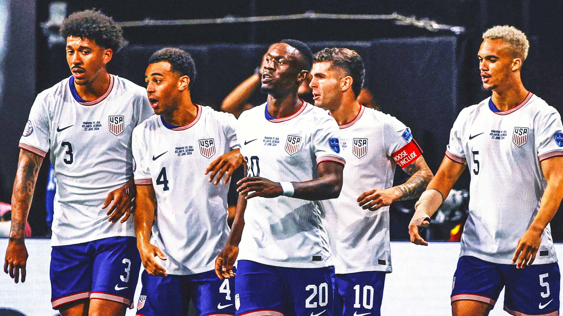 USA players on receiving racial abuse online: 'It's normal at this point'
