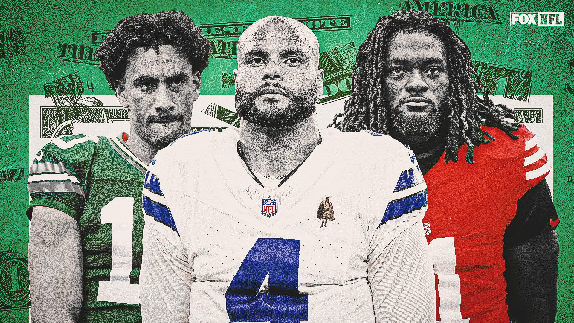 Dak Prescott and 9 other NFL stars handling contract disputes very differently