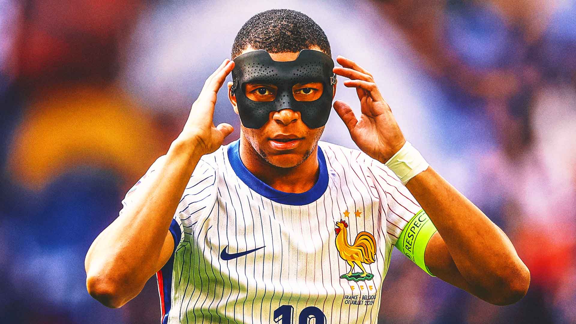 Kylian Mbappé 'hates' his mask, but he might be stuck with it for awhile