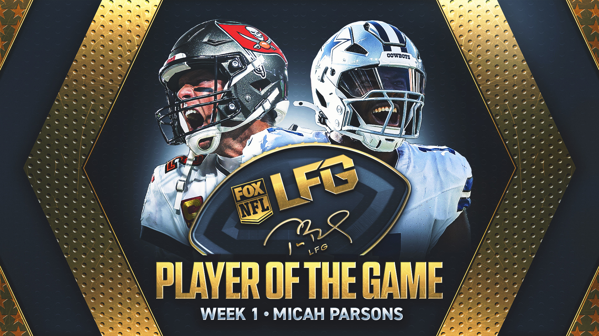 Tom Brady’s LFG Player of the Game for Week 1: Cowboys LB Micah Parsons