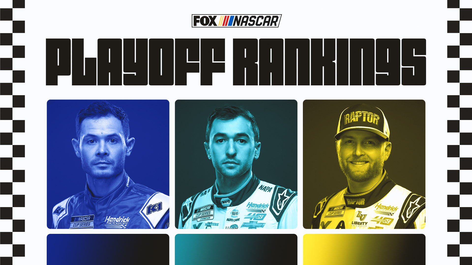 NASCAR playoff rankings: Hendrick drivers continue roll entering elimination race