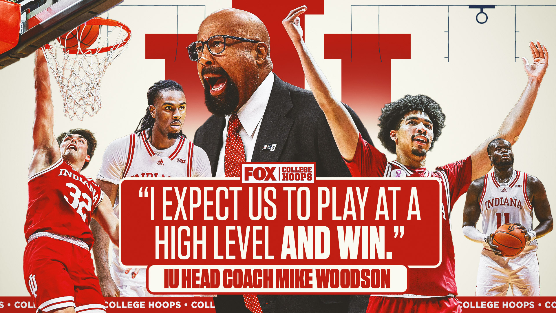 Mike Woodson has Hoosiers dreaming big: 'I expect us to play at a high level and win'