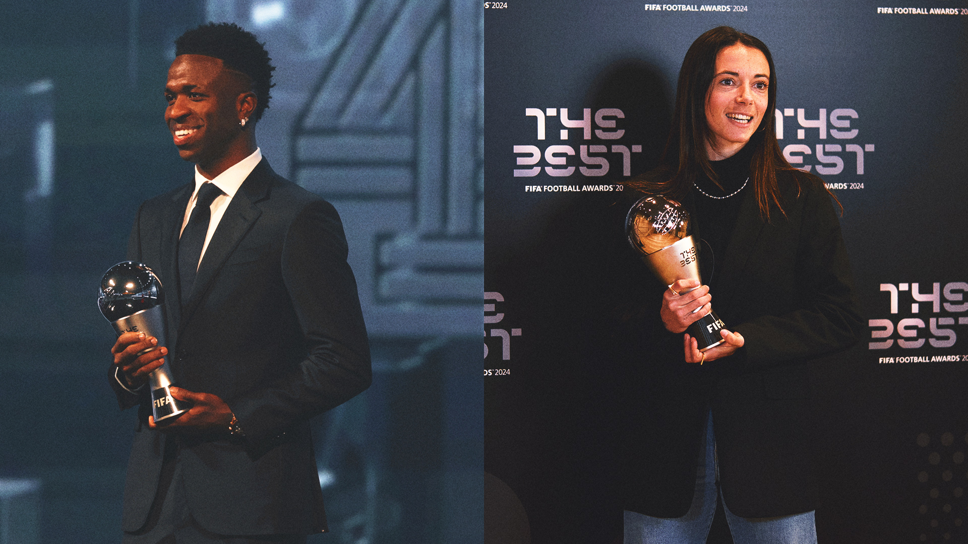 Vinícius Júnior, Aitana Bonmati win FIFA best player of the year awards