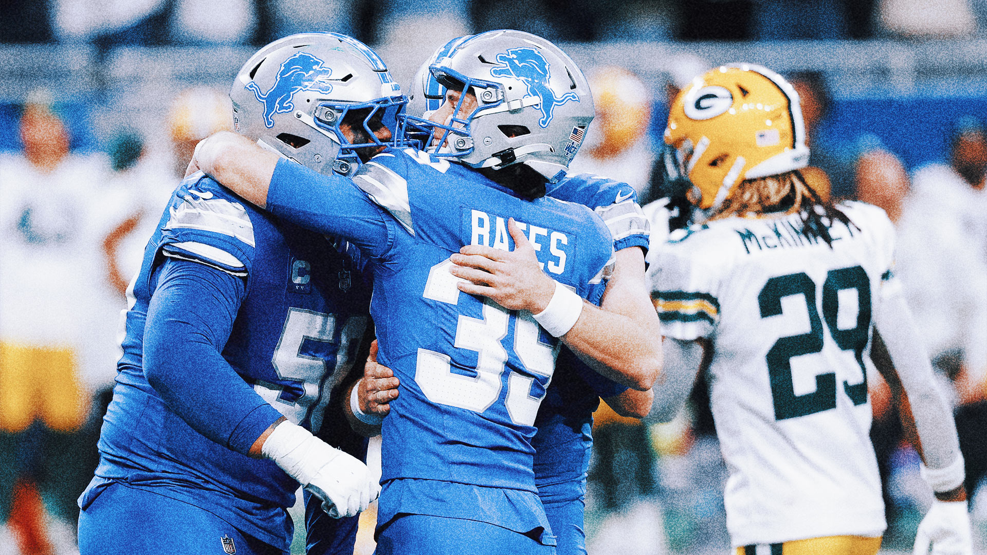 Lions clinch playoff spot, beating Packers 34-31 on last-second field goal